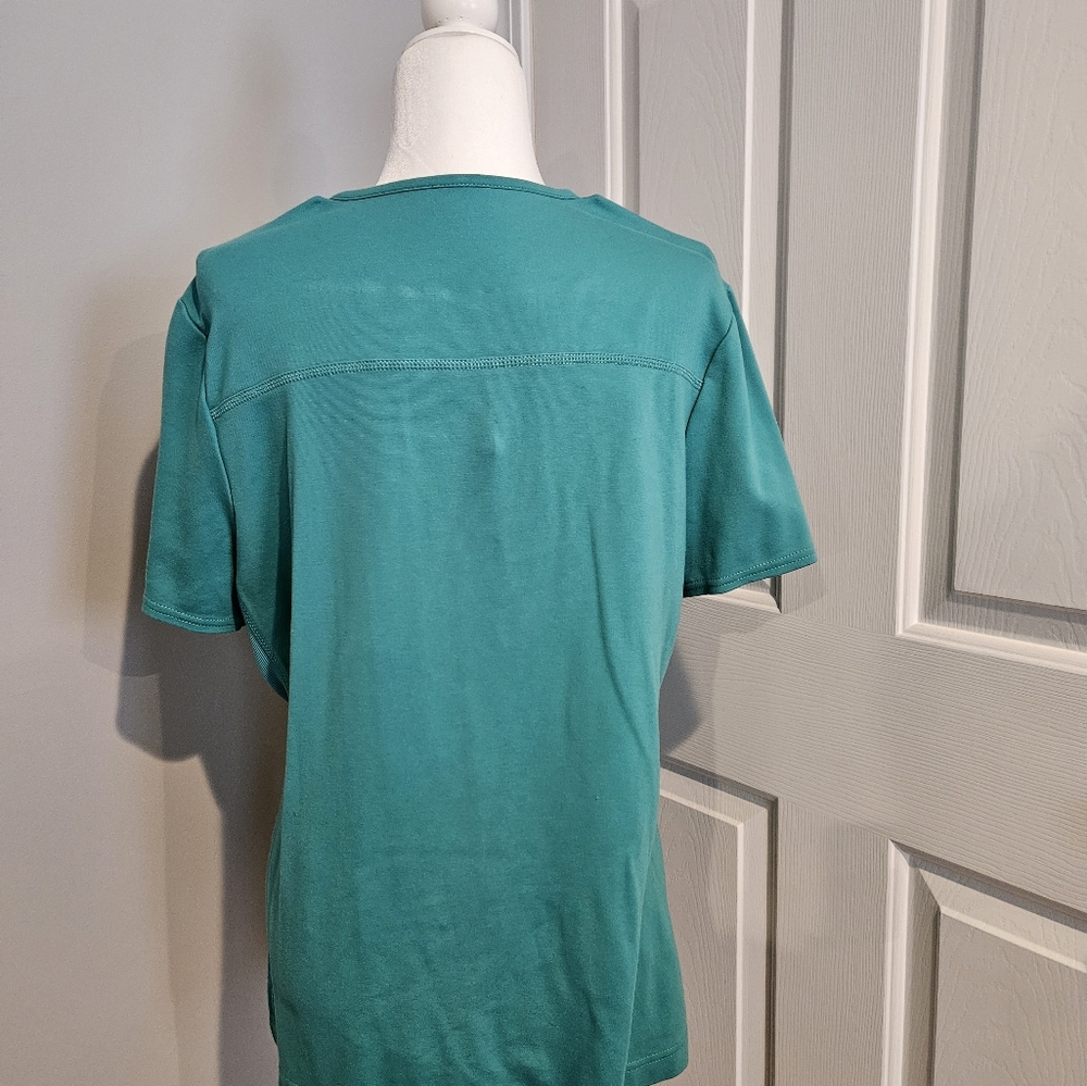 2-pocket side rib scrub top - Picture 4 of 5